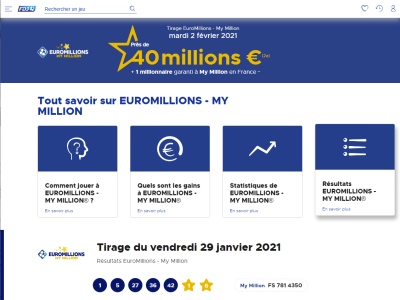 Logiciel Euro Millions