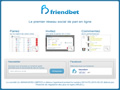 Friendbet - Site légal en France